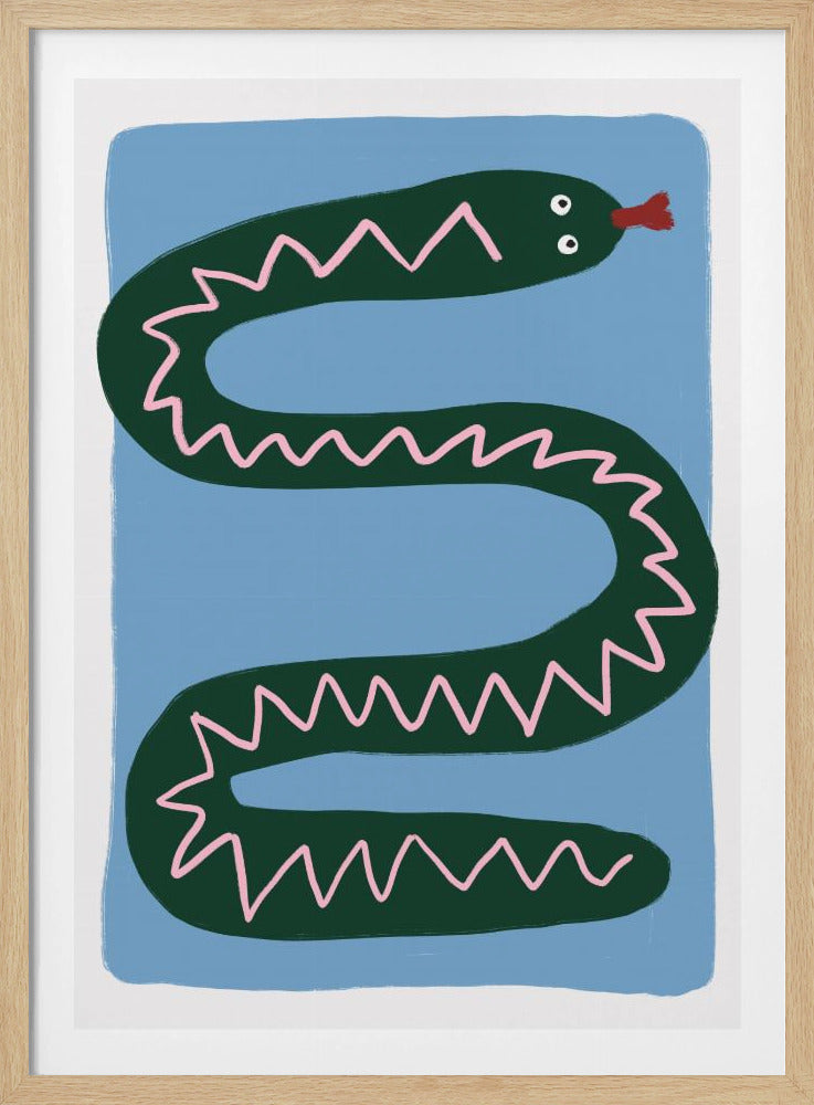 Wiggly Serpent Tale | Poster