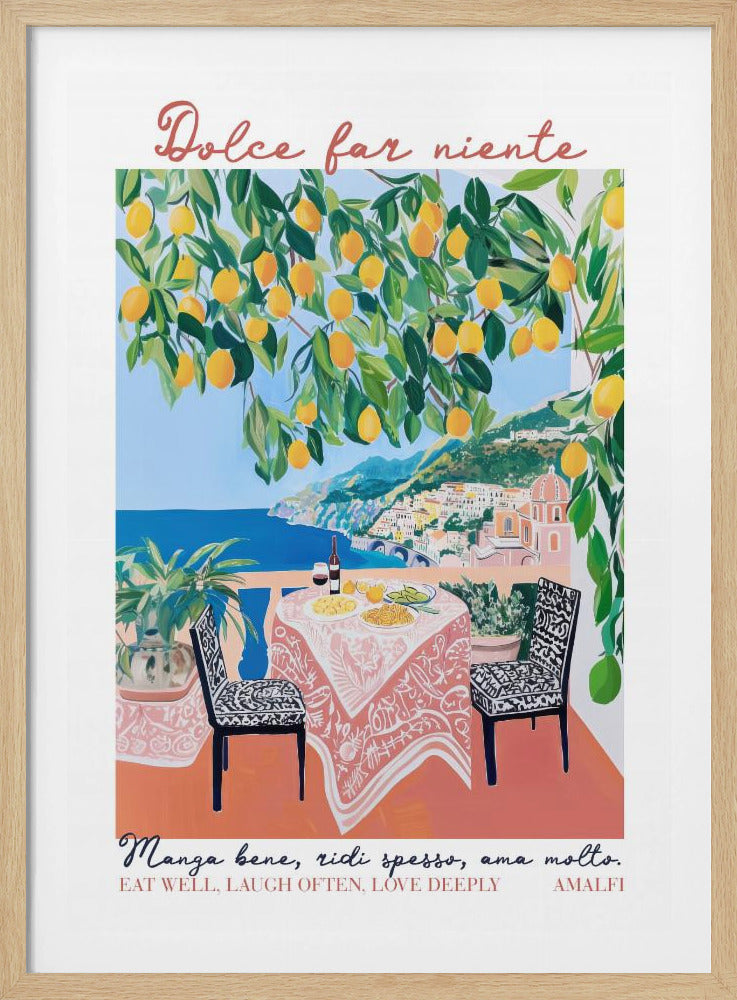 Eat Well Amalfi | Poster