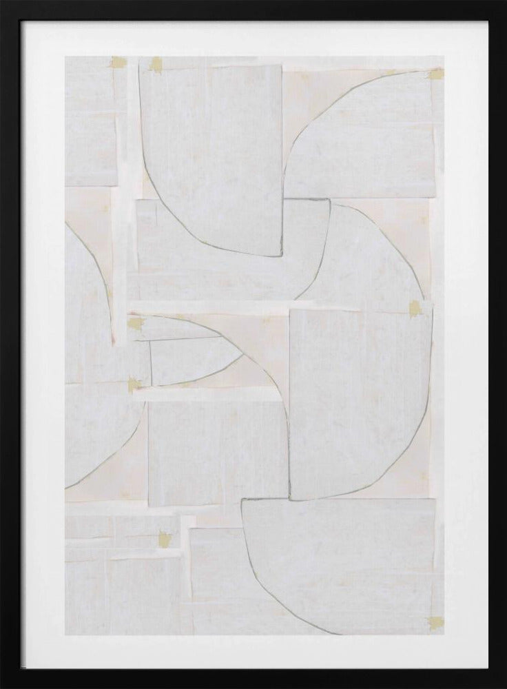 White Shapes | Poster