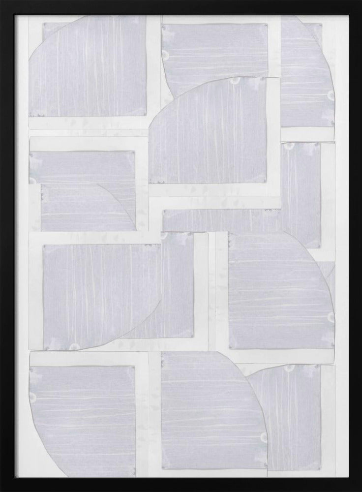 White Shapes | Poster