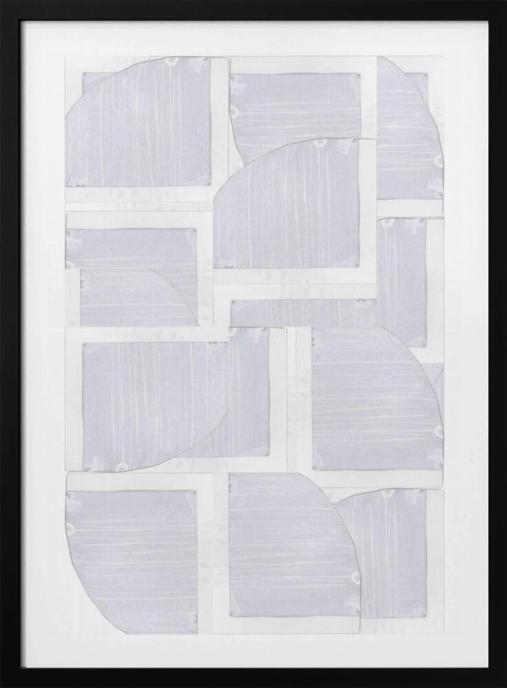 White Shapes | Poster