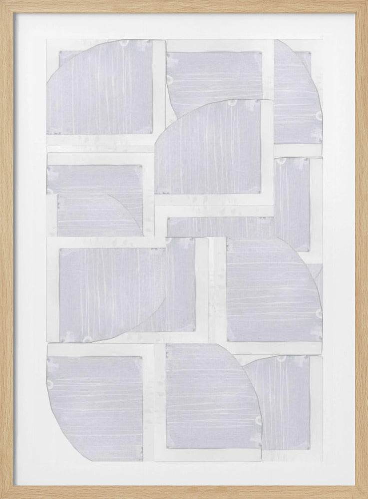 White Shapes | Poster