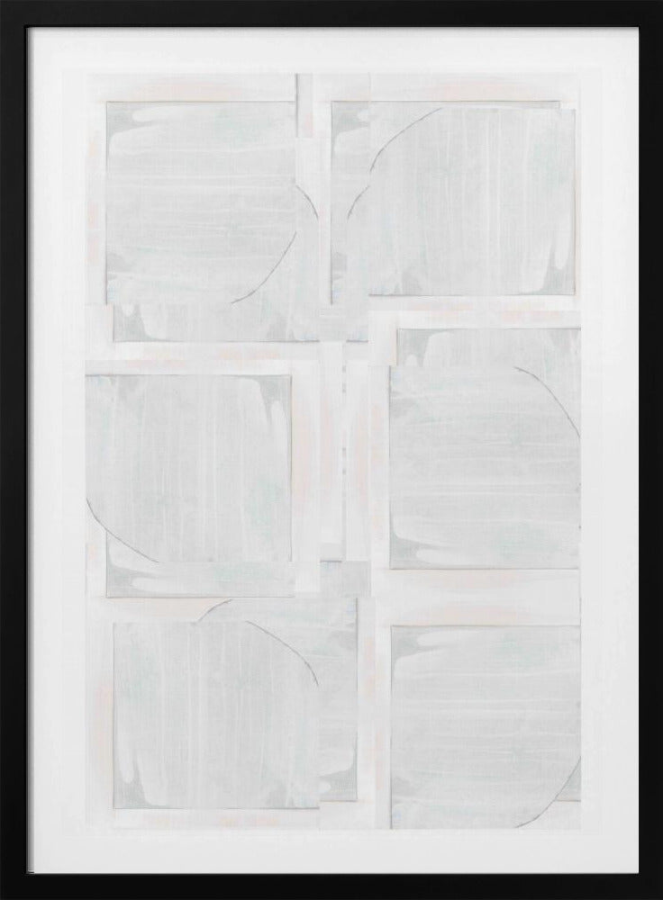 White Shapes | Poster