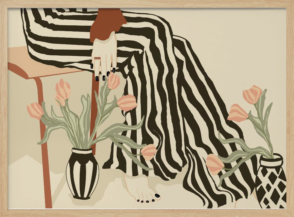 Tulips By My Feet | Poster