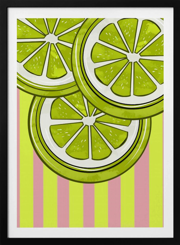 Lime On Pink | Poster