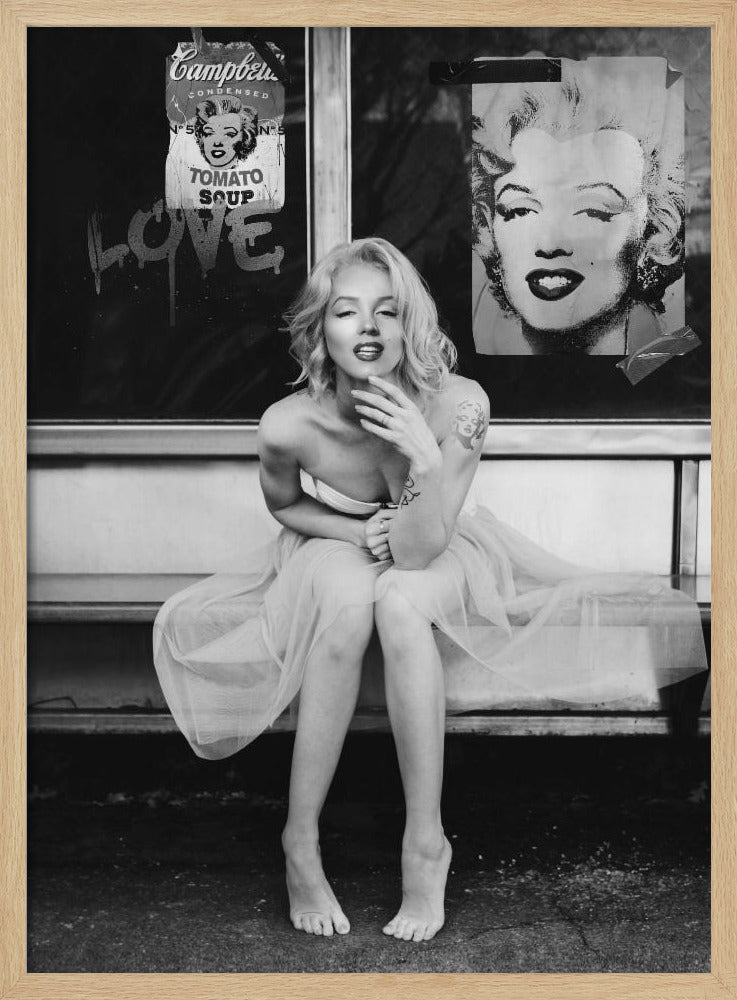 New Marilyn BW | Poster