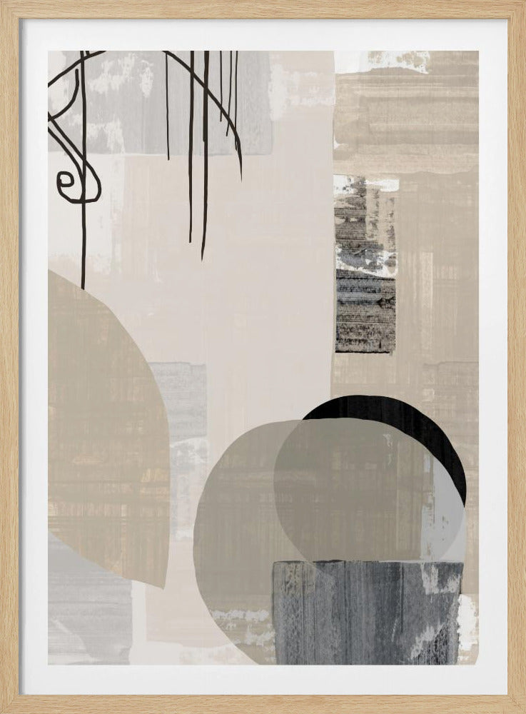 Monochrome Fluidity | Poster