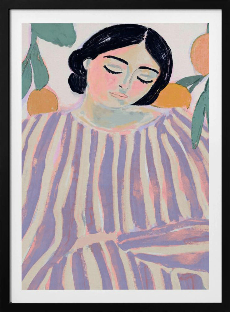 Sleeping in Stripes | Poster