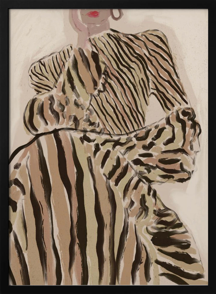 Zebra Elegance | Poster