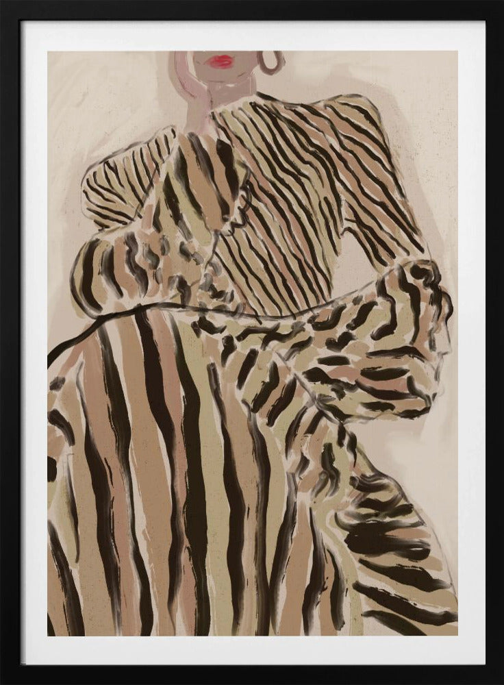Zebra Elegance | Poster