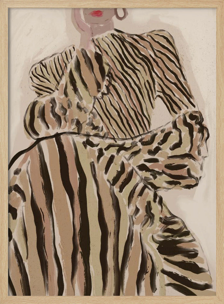 Zebra Elegance | Poster