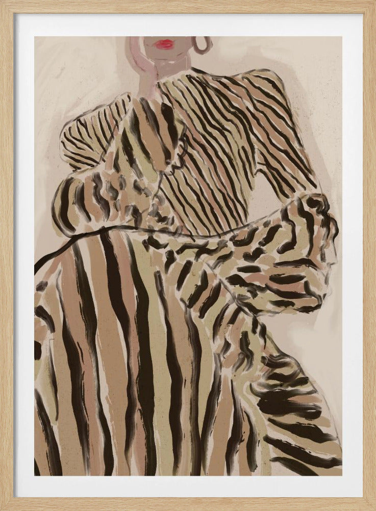 Zebra Elegance | Poster