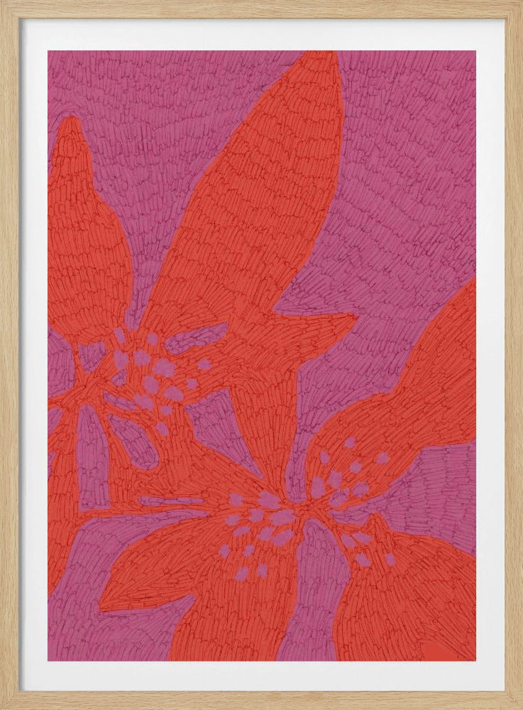 Vibrant Petal Dance | Poster