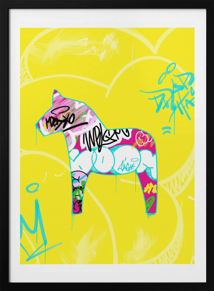 Graffiti Style Horse | Poster