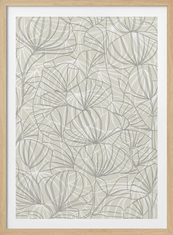 Intricate Leaf Whispers | Poster