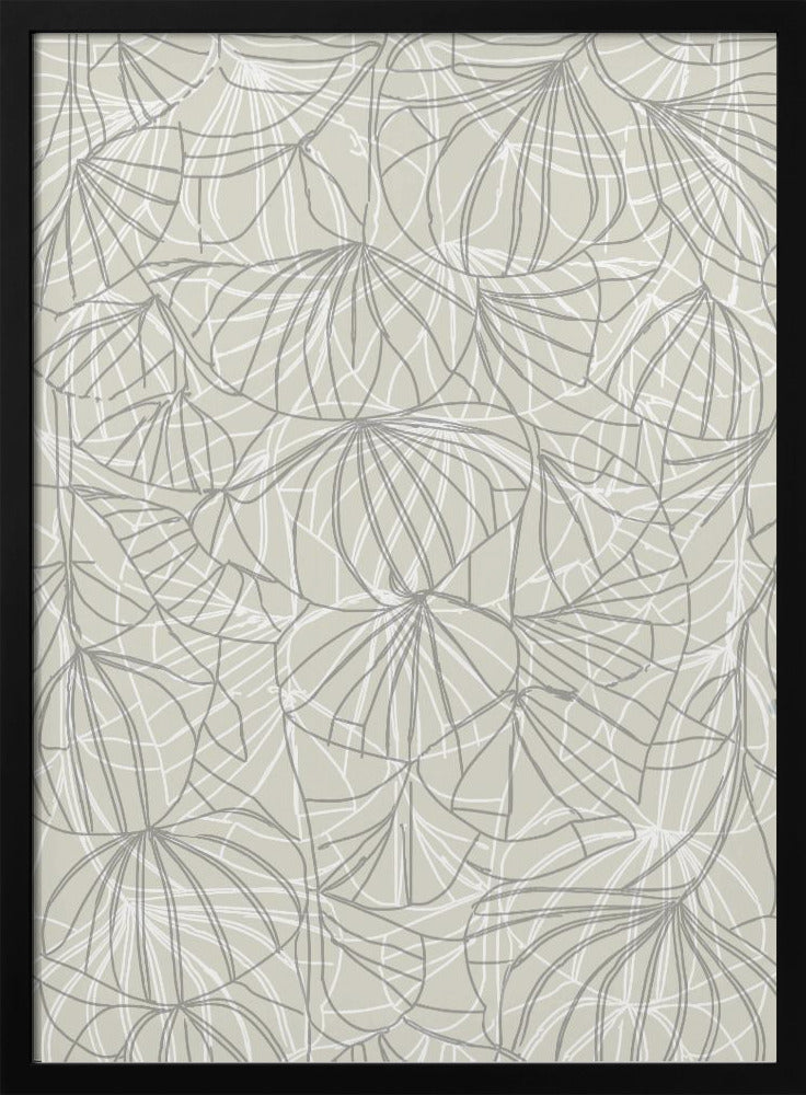 Abstract Floral Line | Poster