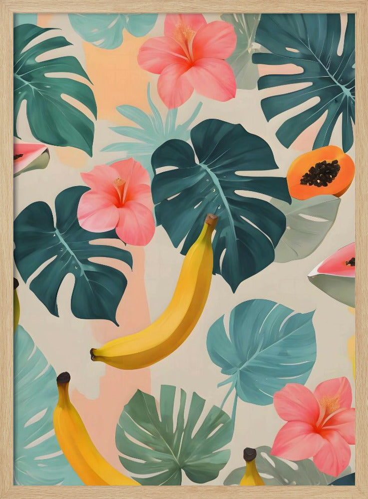 Stay Tropical, Stay Vibing | Poster