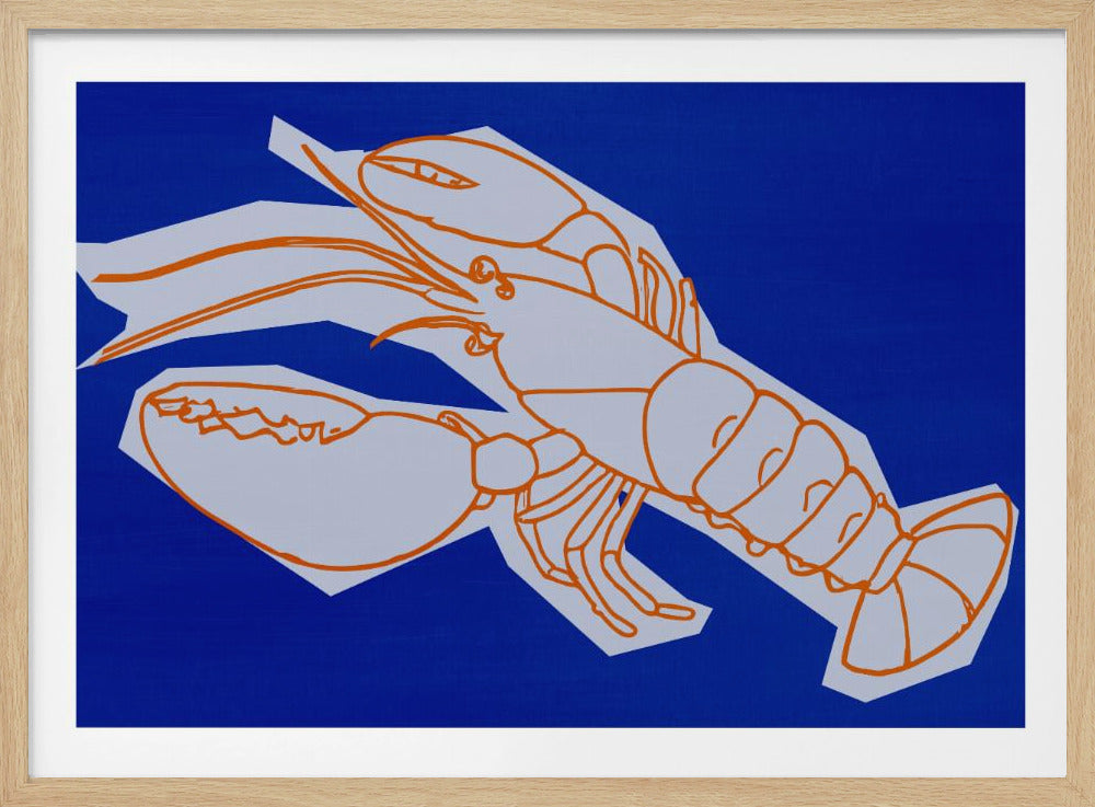 Lobster in Lines | Poster