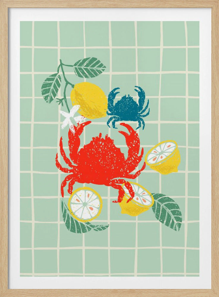 Crab and Citrus Dance | Poster
