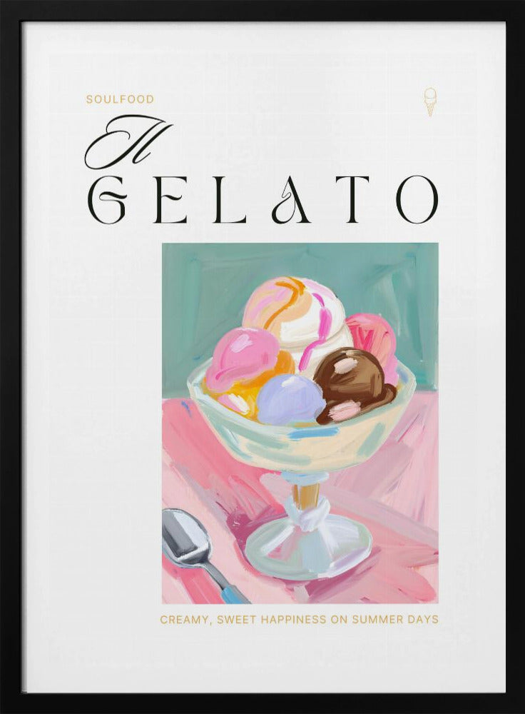Gelato Icecream Delight | Poster