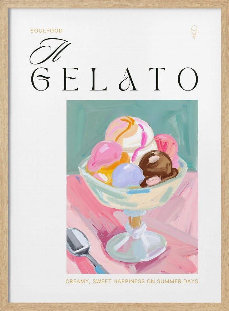 Gelato Icecream Delight | Poster