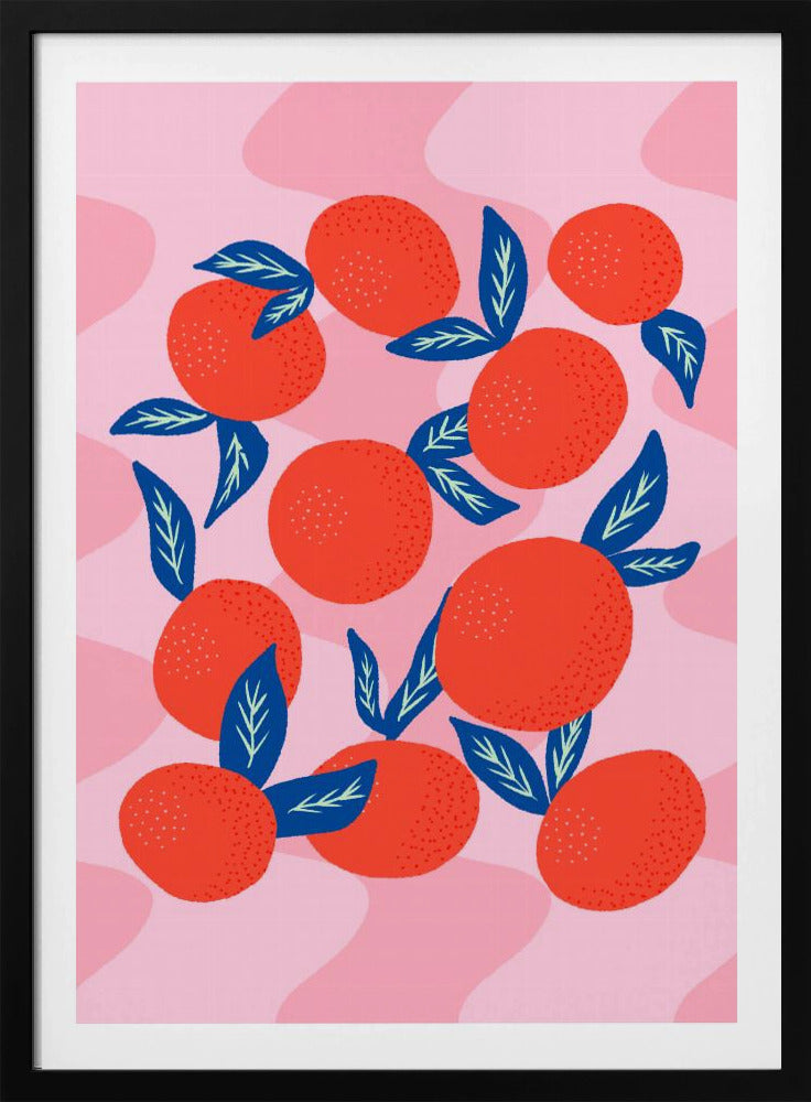 Vibrant Tangerines | Poster