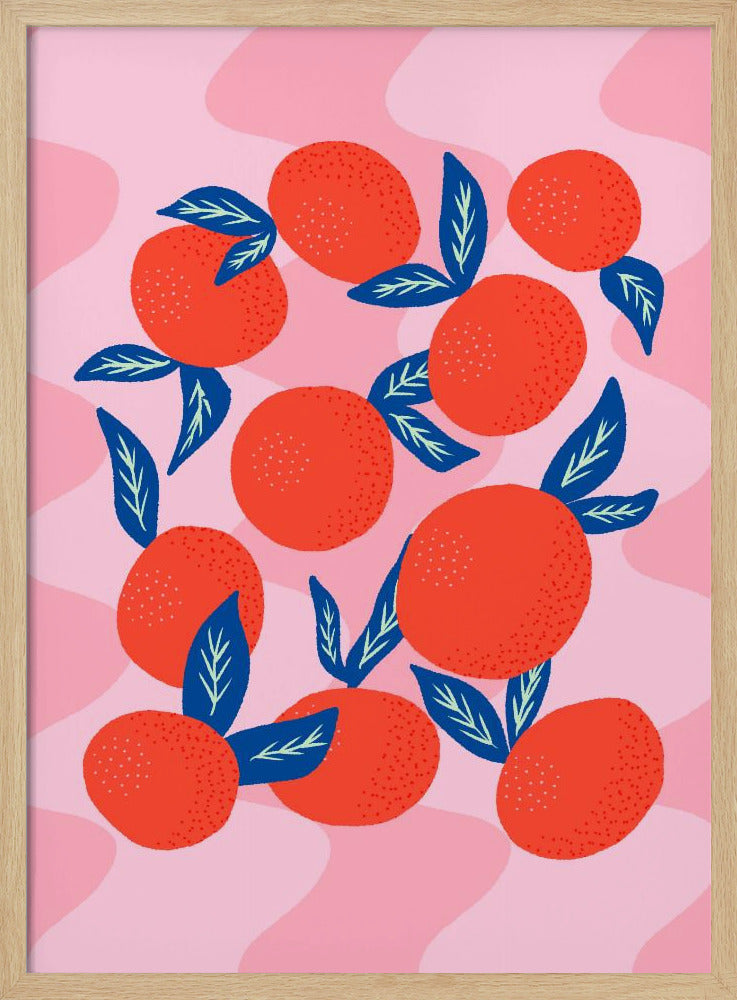 Vibrant Tangerines | Poster