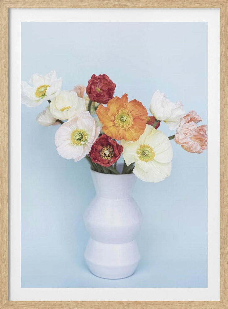 Poppies In a Vase | Poster