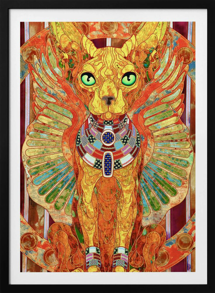 Stylized Sphinx Cat | Poster