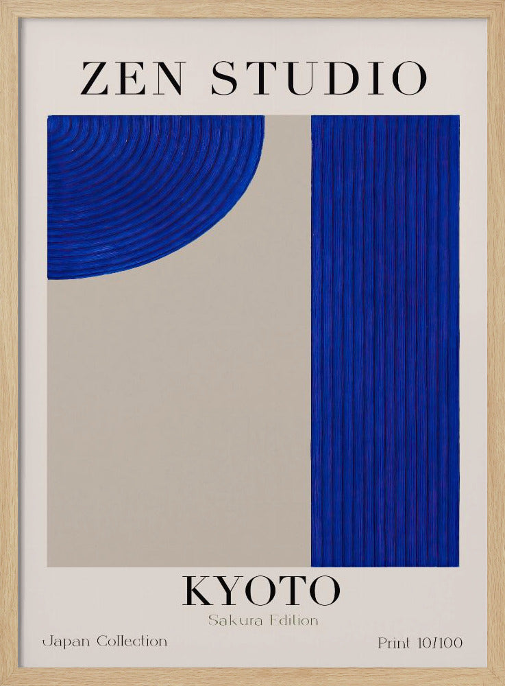 Kyoto Blue Harmony | Poster