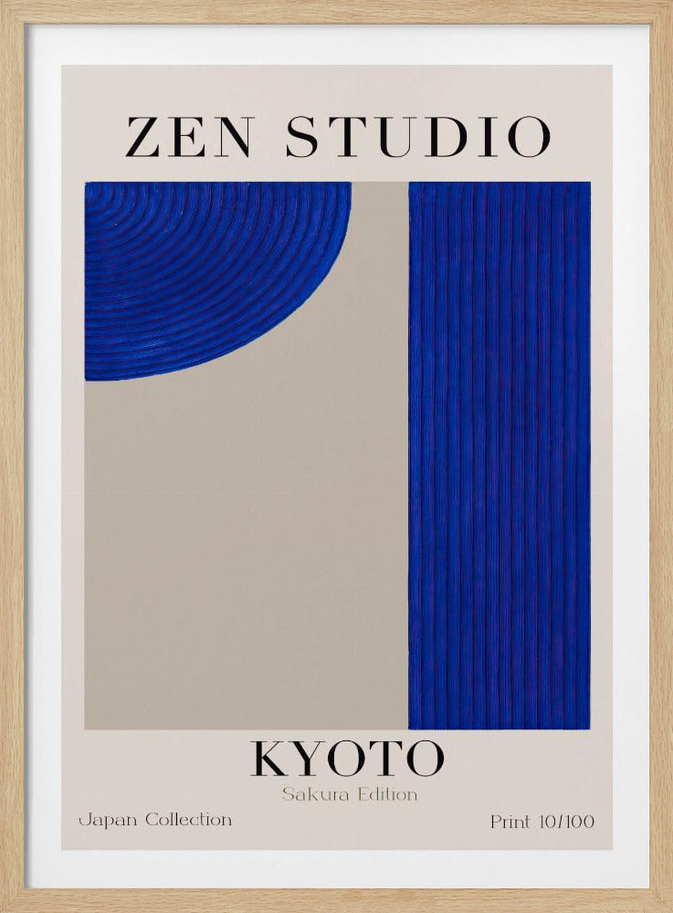 Kyoto Blue Harmony | Poster