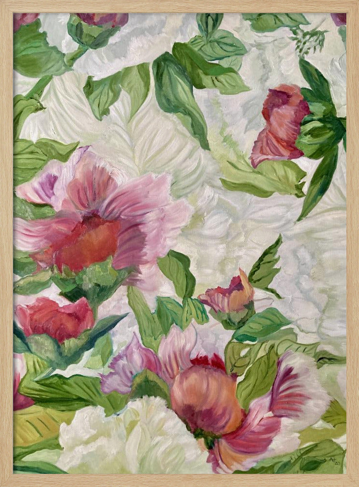 Vibrant Floral Artwork | Poster