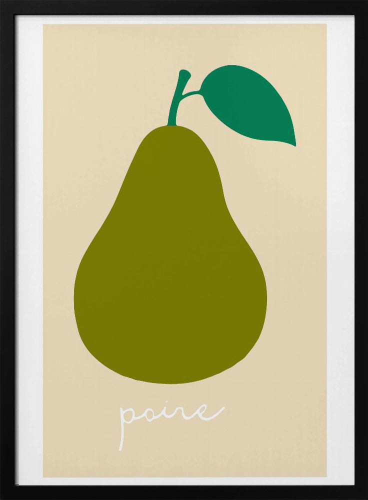 La Poire (Dark Green) | Poster