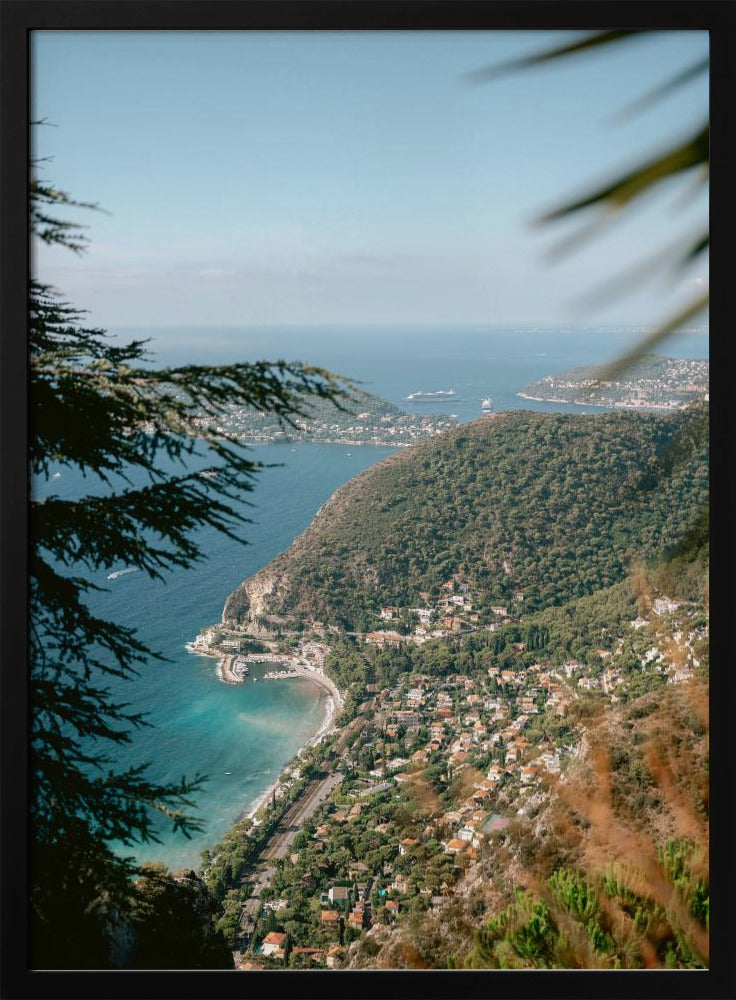 Green Hills And Turquoise Waters | Poster