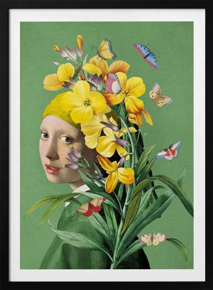 Girl With Pearl Earring the Springtime Edition Ii | Poster