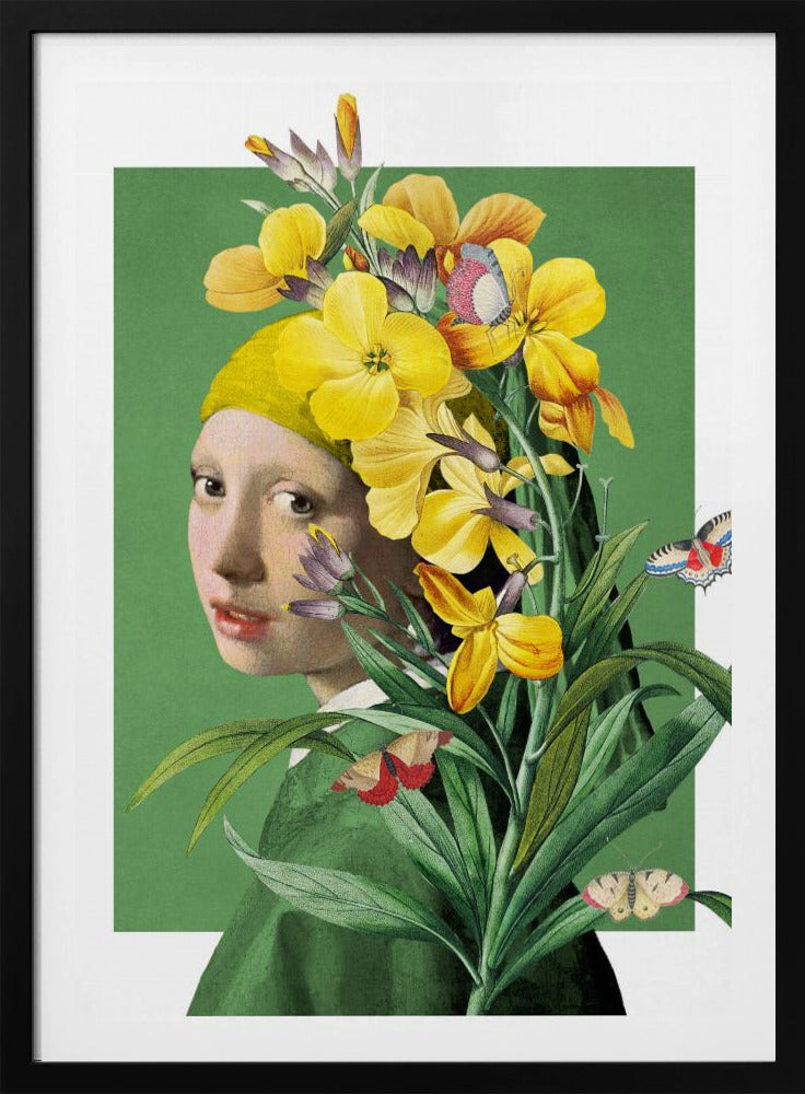 Girl With Pearl Earring the Springtime Edition | Poster