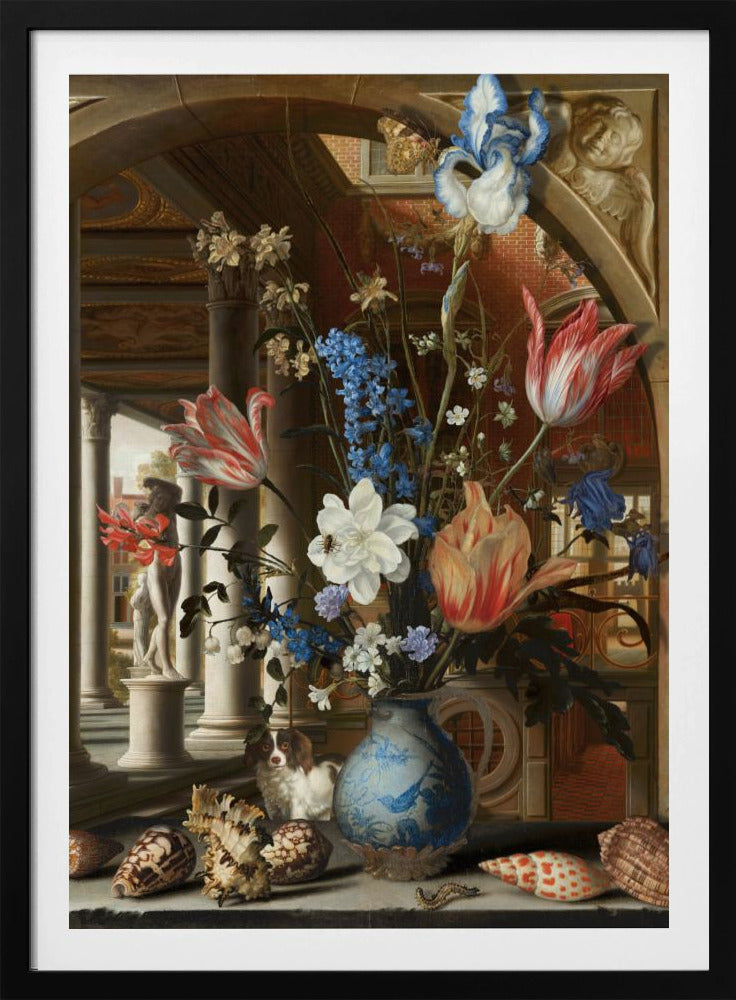 A Still Life With Perspective Dutch Masters Combined | Poster
