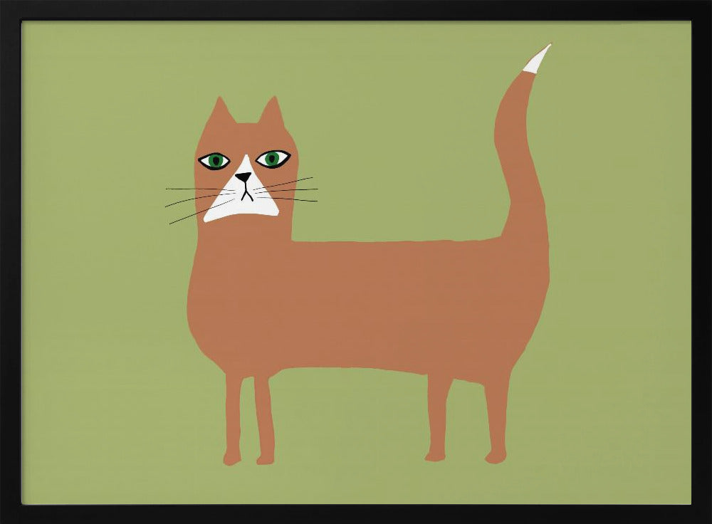 Cat ginger orange | Poster