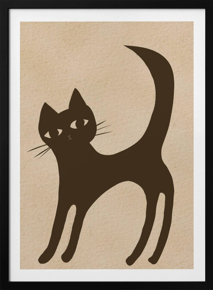 Brown cat | Poster