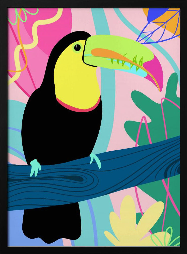 Colorful Toucan | Poster