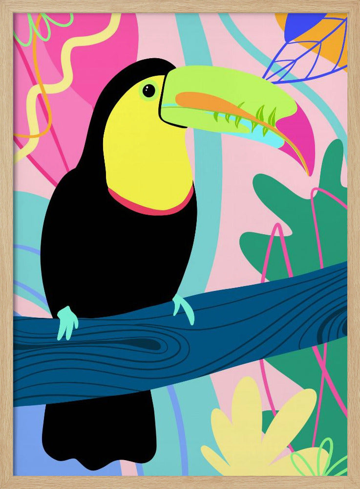 Colorful Toucan | Poster