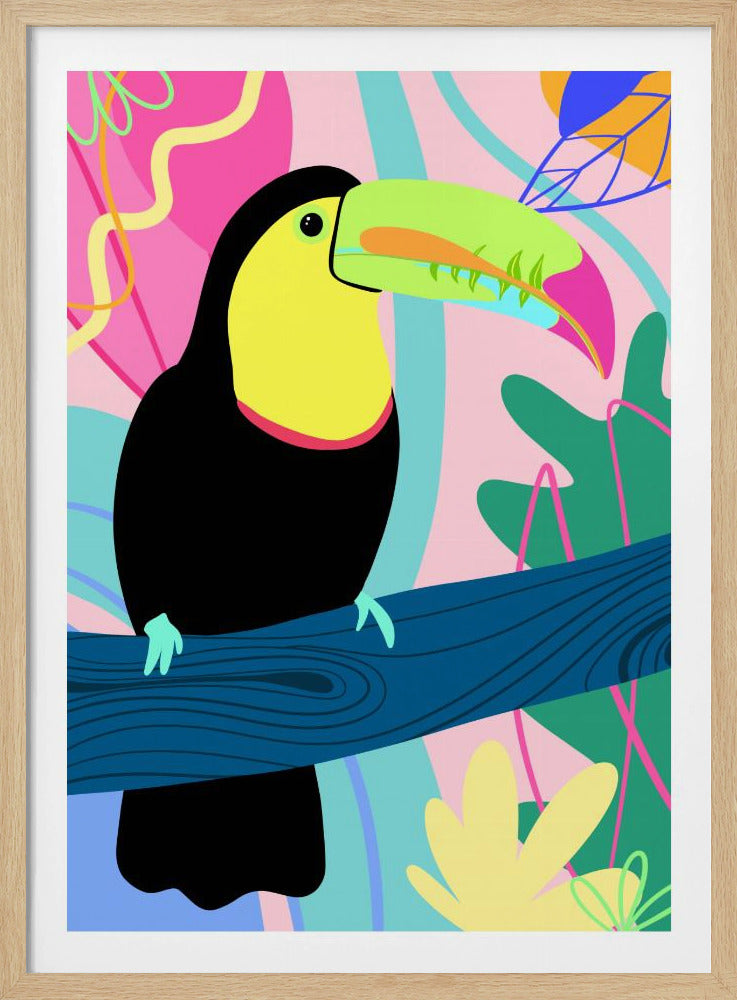 Colorful Toucan | Poster