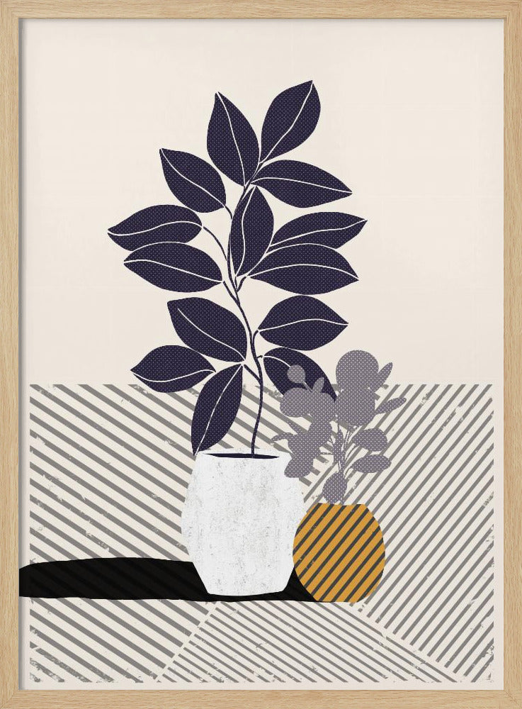 Vase B By Catsanddotz 5 To 7 30 X 42 Inches L | Poster