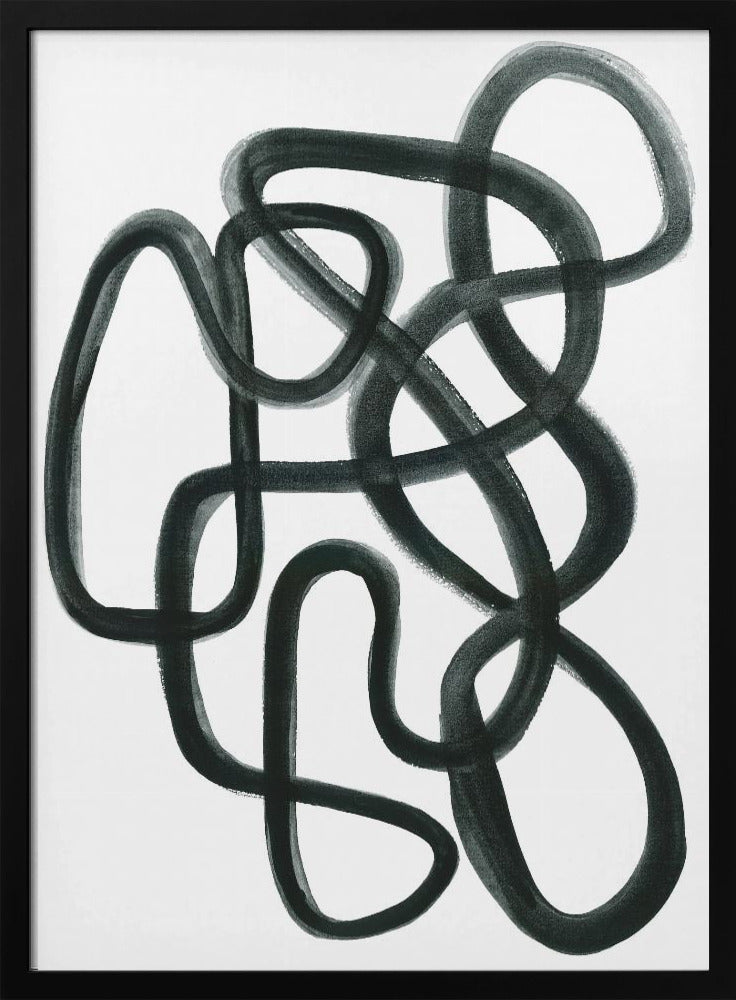 Abstract in Black | Poster