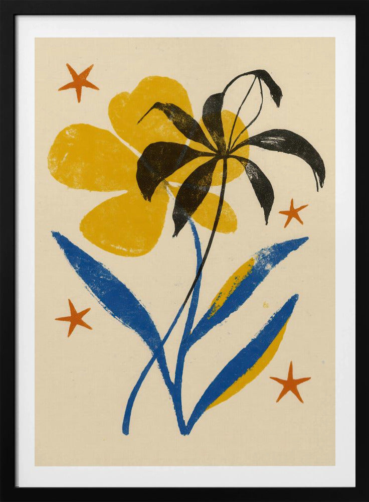 Starry Floral Dance | Poster