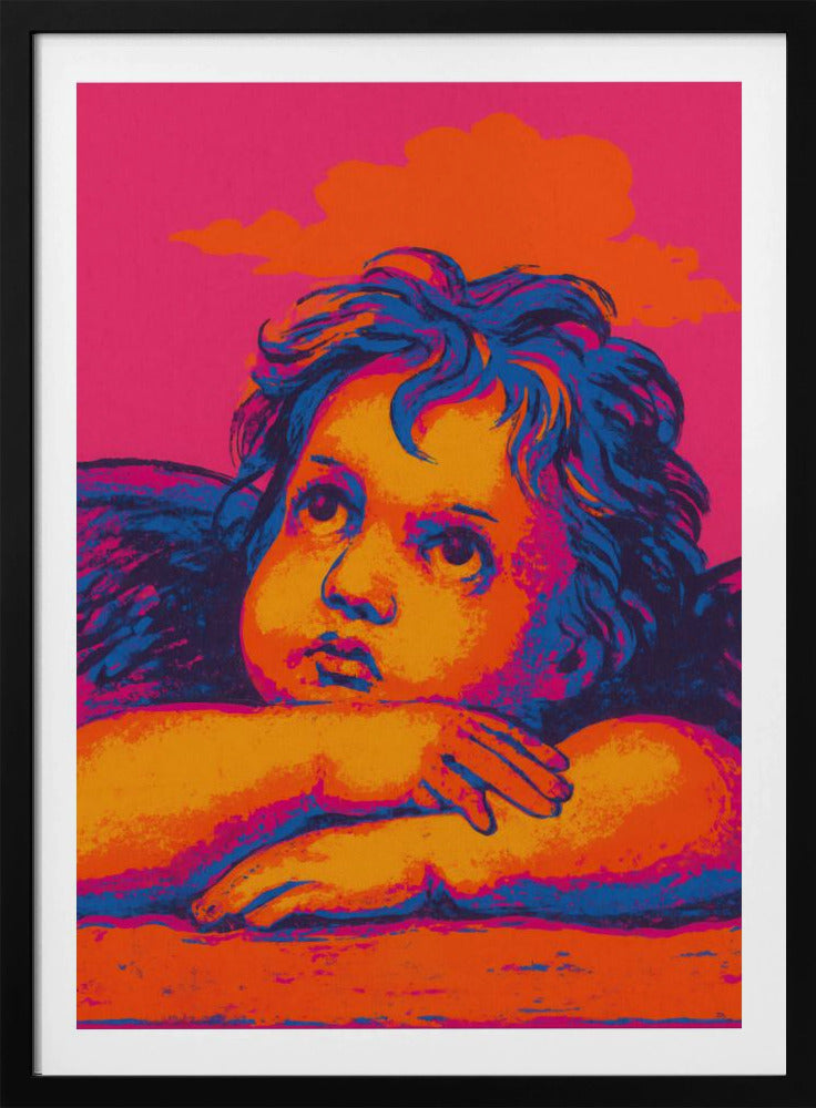 Vibrant Cherub Dreams | Poster