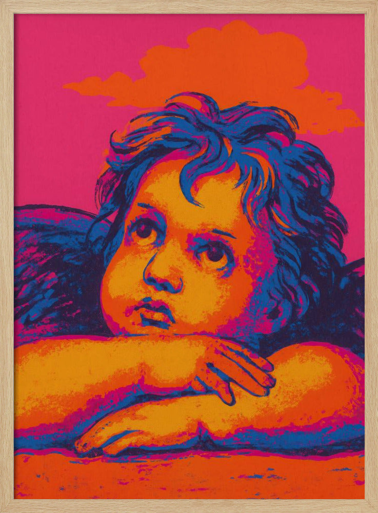 Vibrant Cherub Dreams | Poster