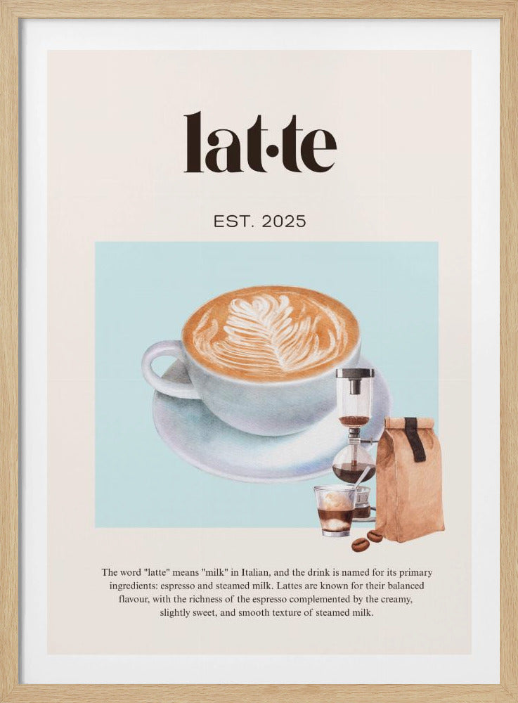 Latte | Poster
