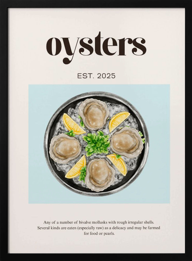 Oysters | Poster