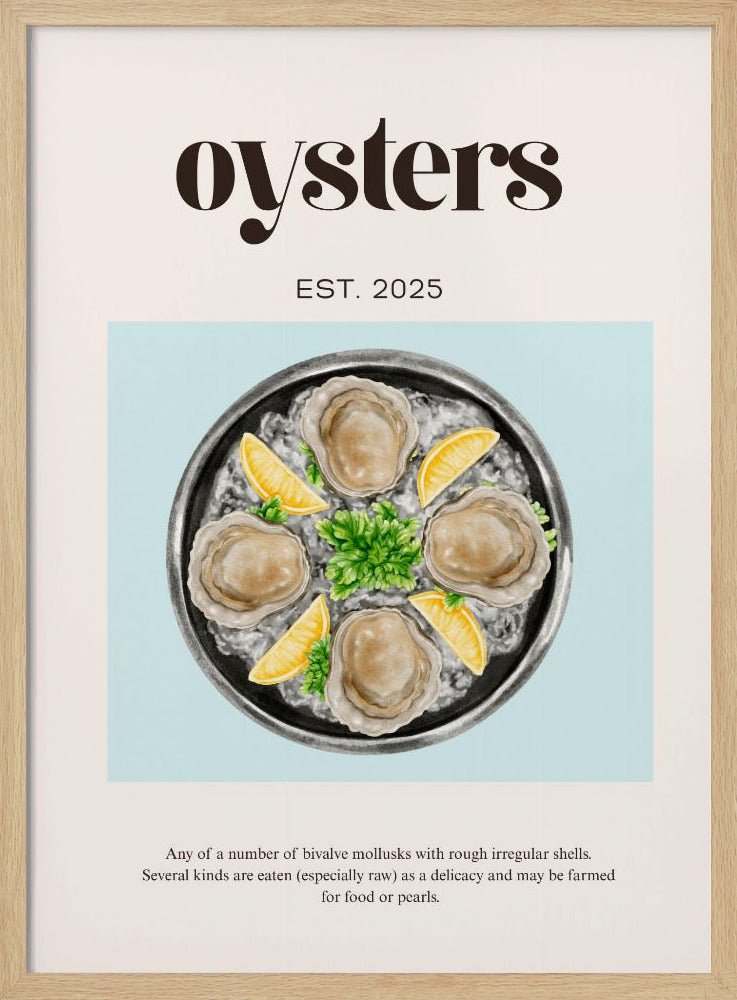 Oysters | Poster